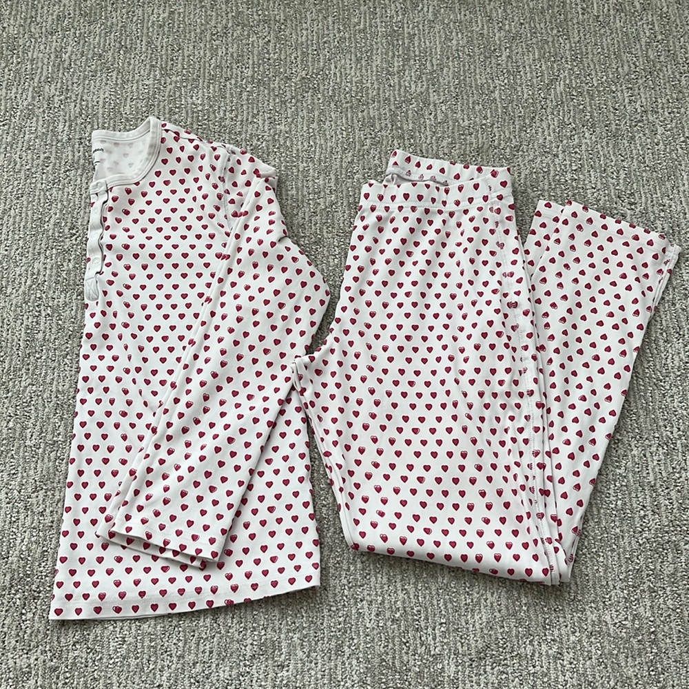 Roller Rabbit Hearts Pajamas XS